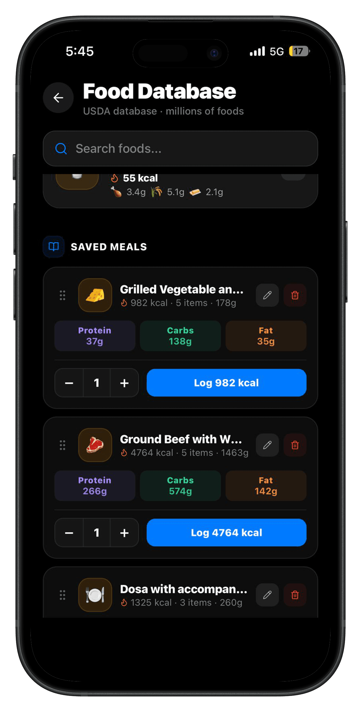 Food Database